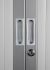 Roldeurkast proflight 69x80x43 in kleur aluminium|profeqprofessional.nl